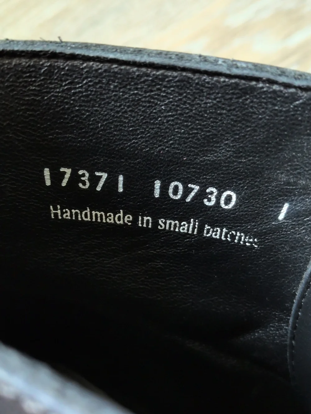 Thursday Boot Company Size 9.5 Captain Black Leather Lace-Up Cap-Toe Ankle Boots